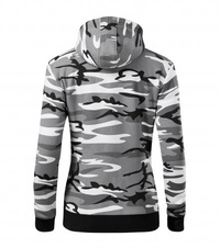 Mikina CAMOU ZIPPER LADY 300g/m2, různé barvy