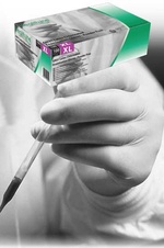 Latexové vyšetřovací rukavice GN31 Healthline nepudrované