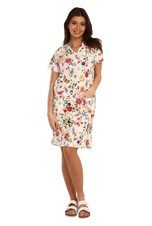 Šaty TRACY, motýl na květu