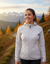 Bunda LUX KNIT LADY FLEECE