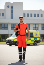 Kalhoty MEDIK MAN, letní 