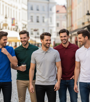 Polokošile PIQUE POLO MAN