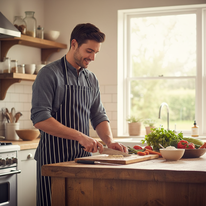 Zástěra TEELING ŘEZNICKÁ BEZ KAPSY