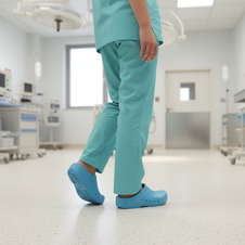 Sálová obuv MEDIPLOGS UNISEX, light blue