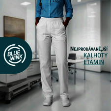 Kalhoty ETAMIN LADY, bílé a černé