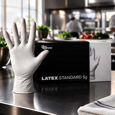 Rukavice ESPEON LATEX STANDARD 5g, nepudrované 
