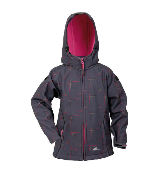 Bunda RAY, šedo- růžová 