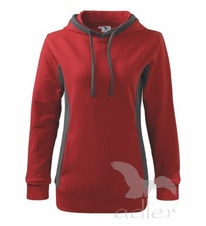 Mikina KANGAROO 280g dámská, červená