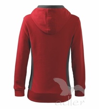 Mikina KANGAROO 280g dámská, červená