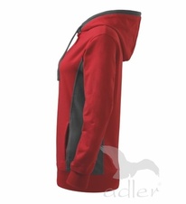 Mikina KANGAROO 280g dámská, červená