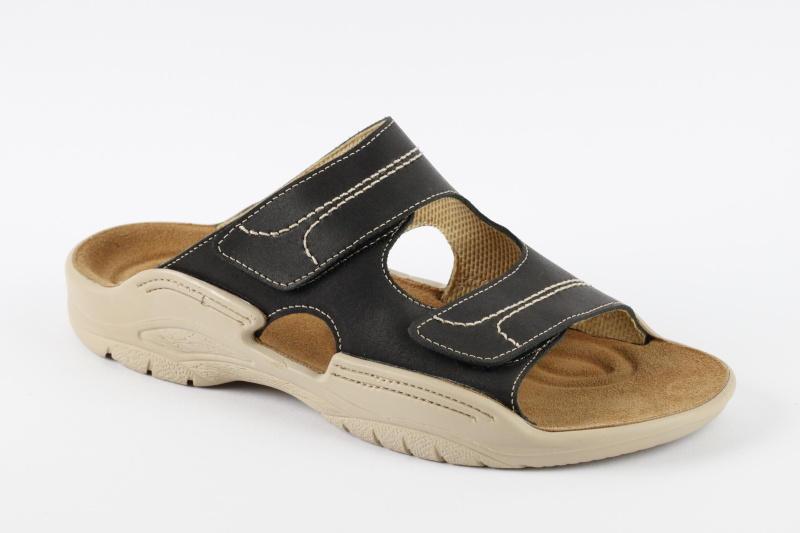 Pantofle MICHAL, černé