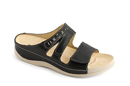 Pantofle TÝNA, černé