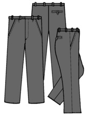 DOPRODEJ! Pánské číšnické kalhoty JOSEPH 194cm