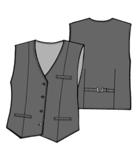 Dámská číšnická vesta ROBYN