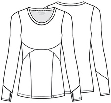 Triko dámské INEZ, zelené