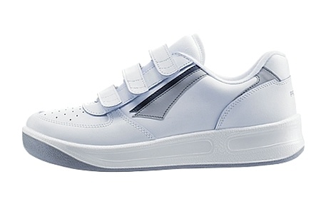 Obuv Prestige M86810 suchý zip, bílá