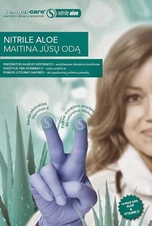 Rukavice SEMPERCARE NITRIL ALOE 200ks