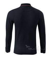 Polokošile pánská Malfini POLO CONTRAST 200g, tmavě modrá