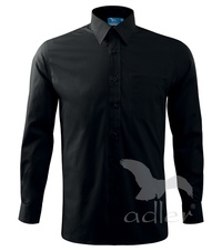 Košile pánská Shirt long sleeve, černá
