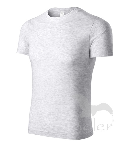 Triko reklamní PAINT, světle šedý melír