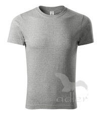 Triko reklamní PAINT, tmavě šedý melír