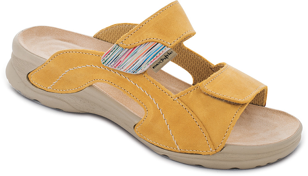 Pantofle TRIXI žlutá