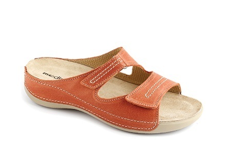 Pantofle ŠÁRKA, oranžové