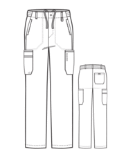 DOPRODEJ! Kalhoty CLYDE MAN, navy v.M