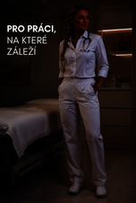 Kalhoty ETAMIN LADY, černé a bílé